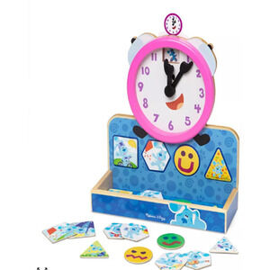 Melissa and Doug Blues Clues You Tickety Tock Magnetic Clock NWT